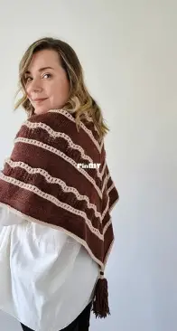 Fäboda shawl by Sari Nordlund
