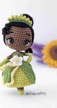 Chiacrafts - Chiara Cremon - Tiana from The Princess and the Frog 2024 updated version - Free
